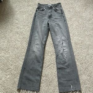 Zara baggy straight jeans